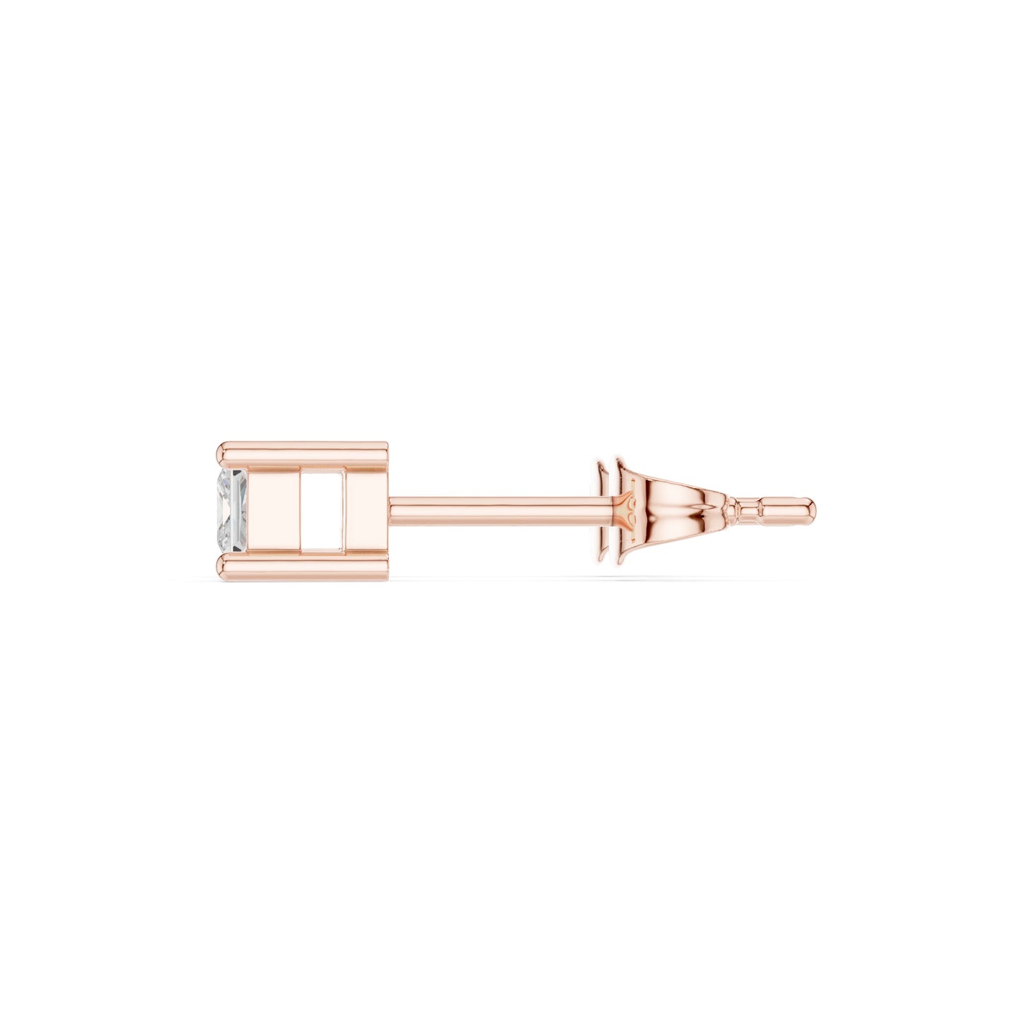 Princess Stud Lab Grown Diamond Earrings