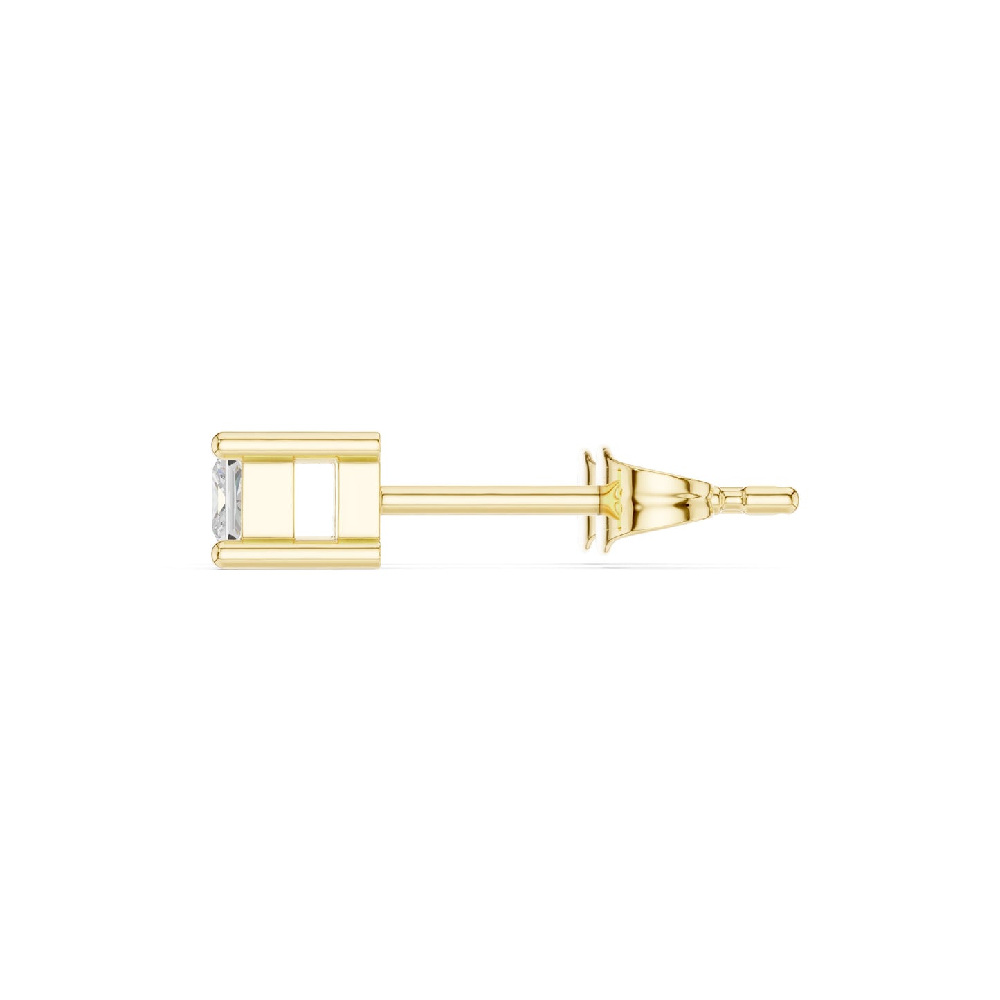 Princess Stud Lab Grown Diamond Earrings