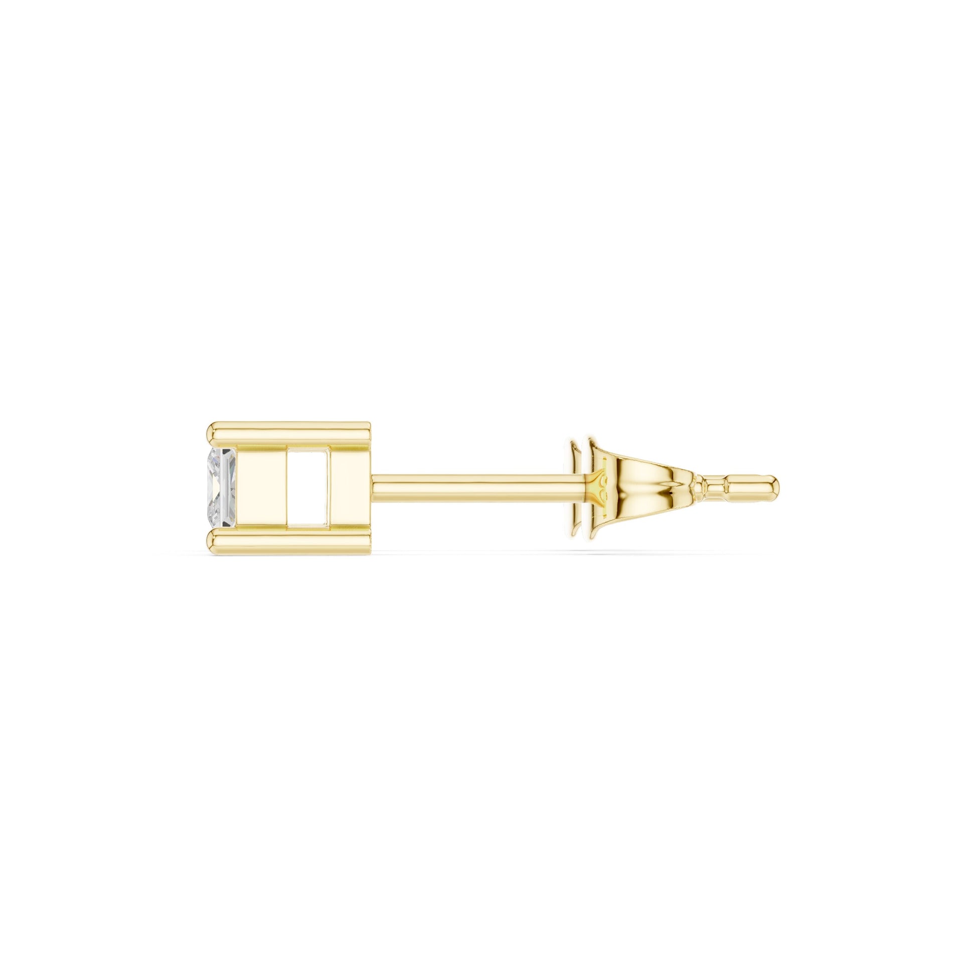 Princess Stud Lab Grown Diamond Earrings