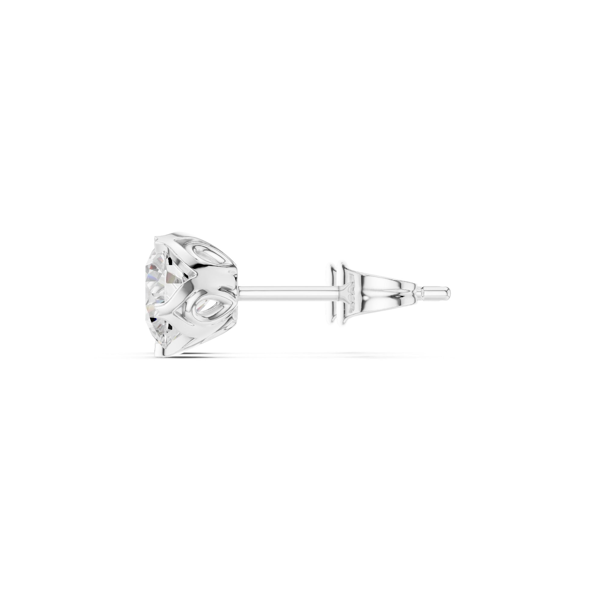 Mixed Shape Lab Grown Diamond Stud Earrings