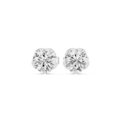 Mixed Shape Lab Grown Diamond Stud Earrings