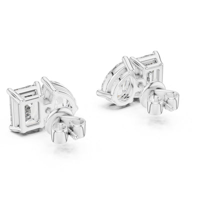 Mixed Shape Lab Grown Diamond Stud Earrings