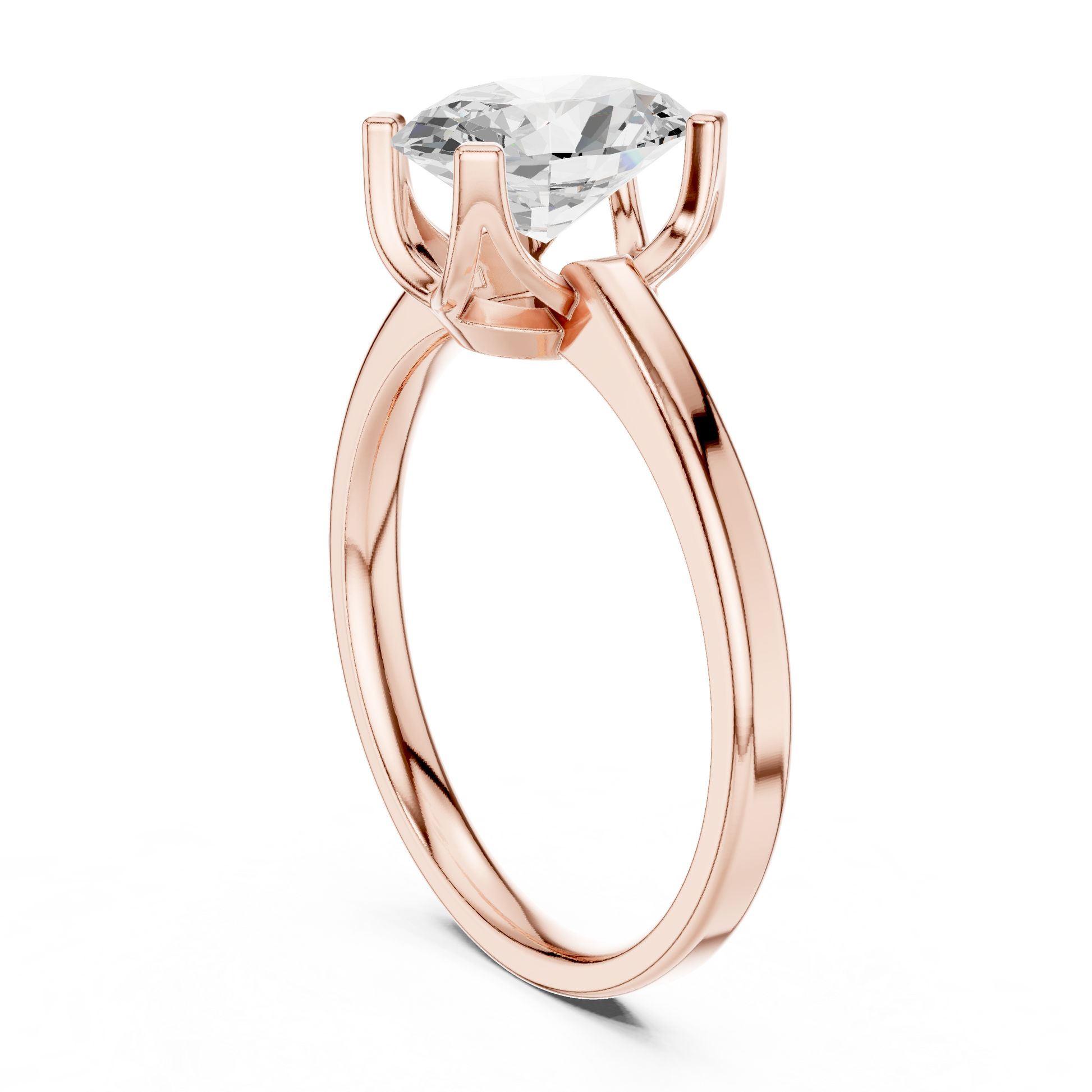 Oval Solitaire Lab Grown Diamond Ring