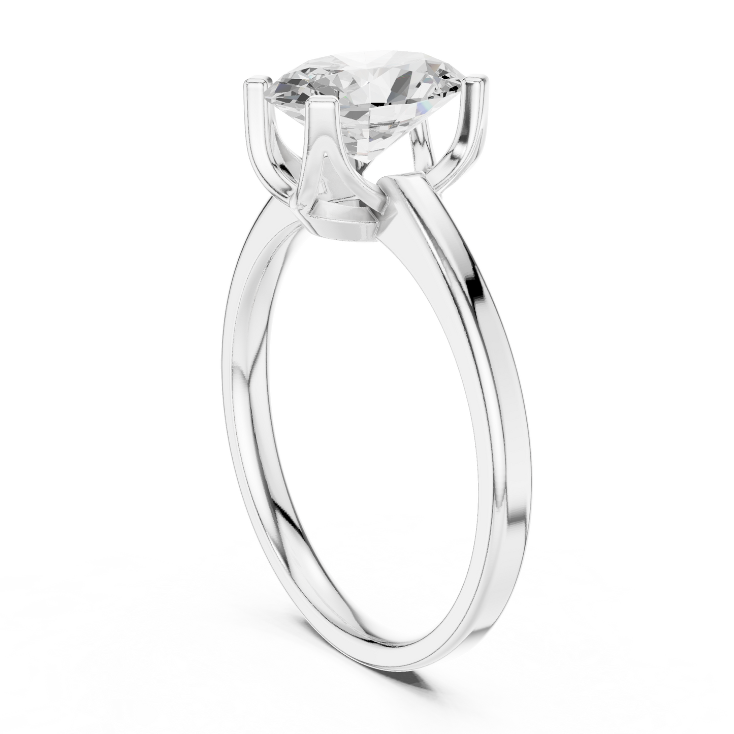 Oval Solitaire Lab Grown Diamond Ring
