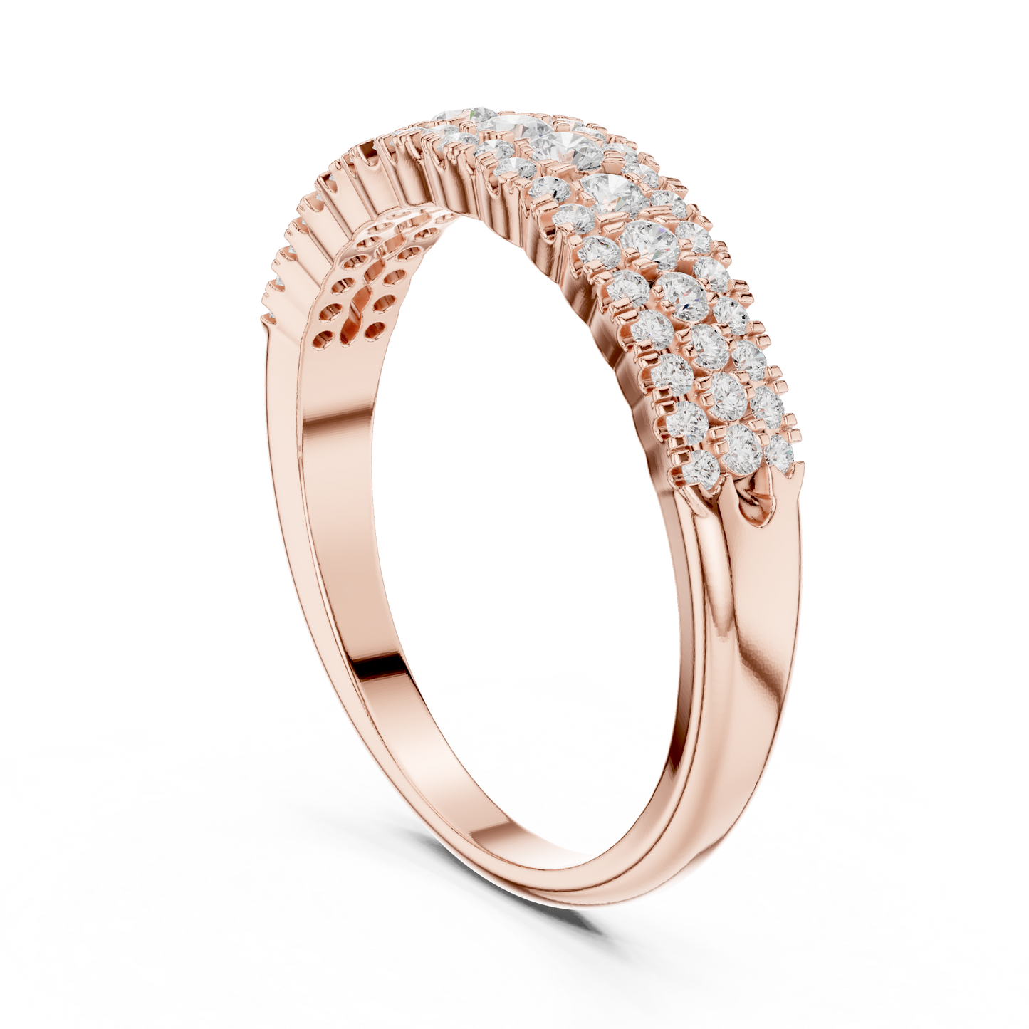 Round Halo Lab Grown Diamond Ring