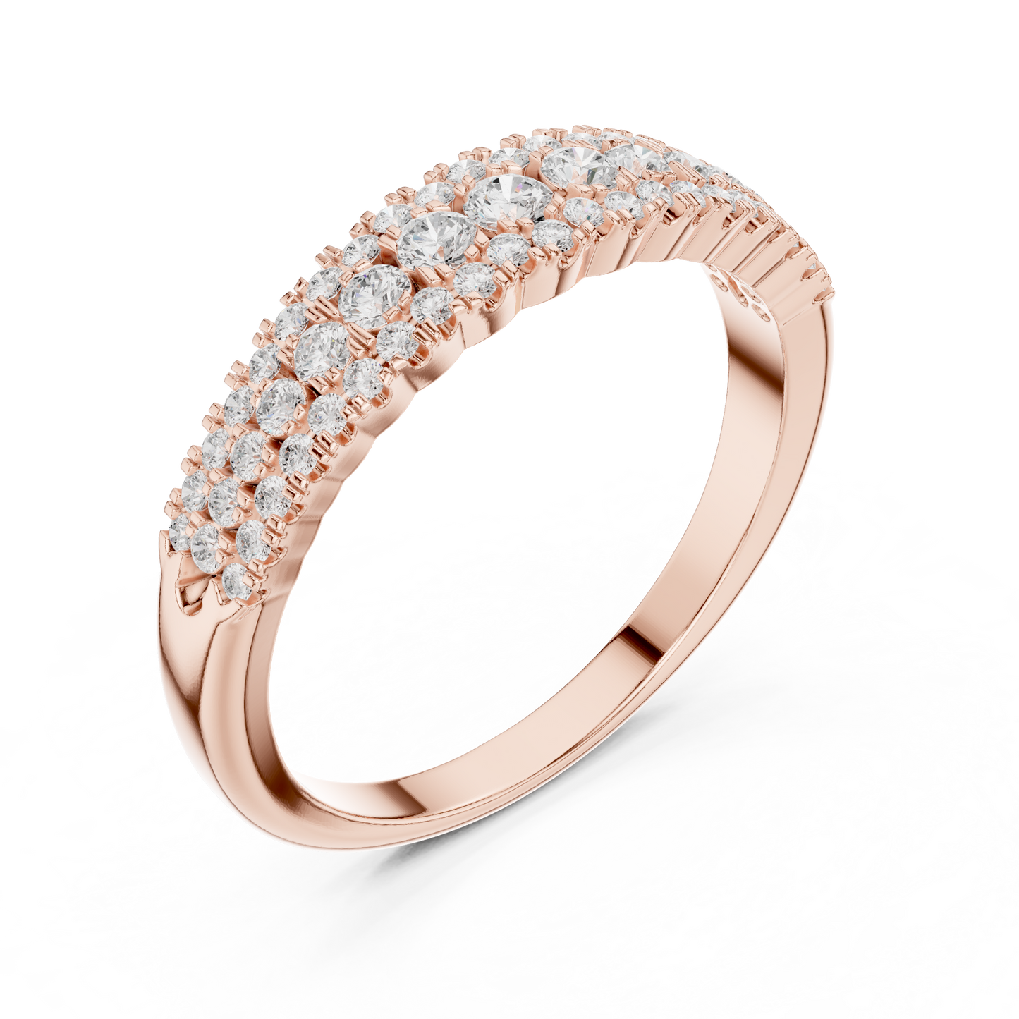 Round Halo Lab Grown Diamond Ring