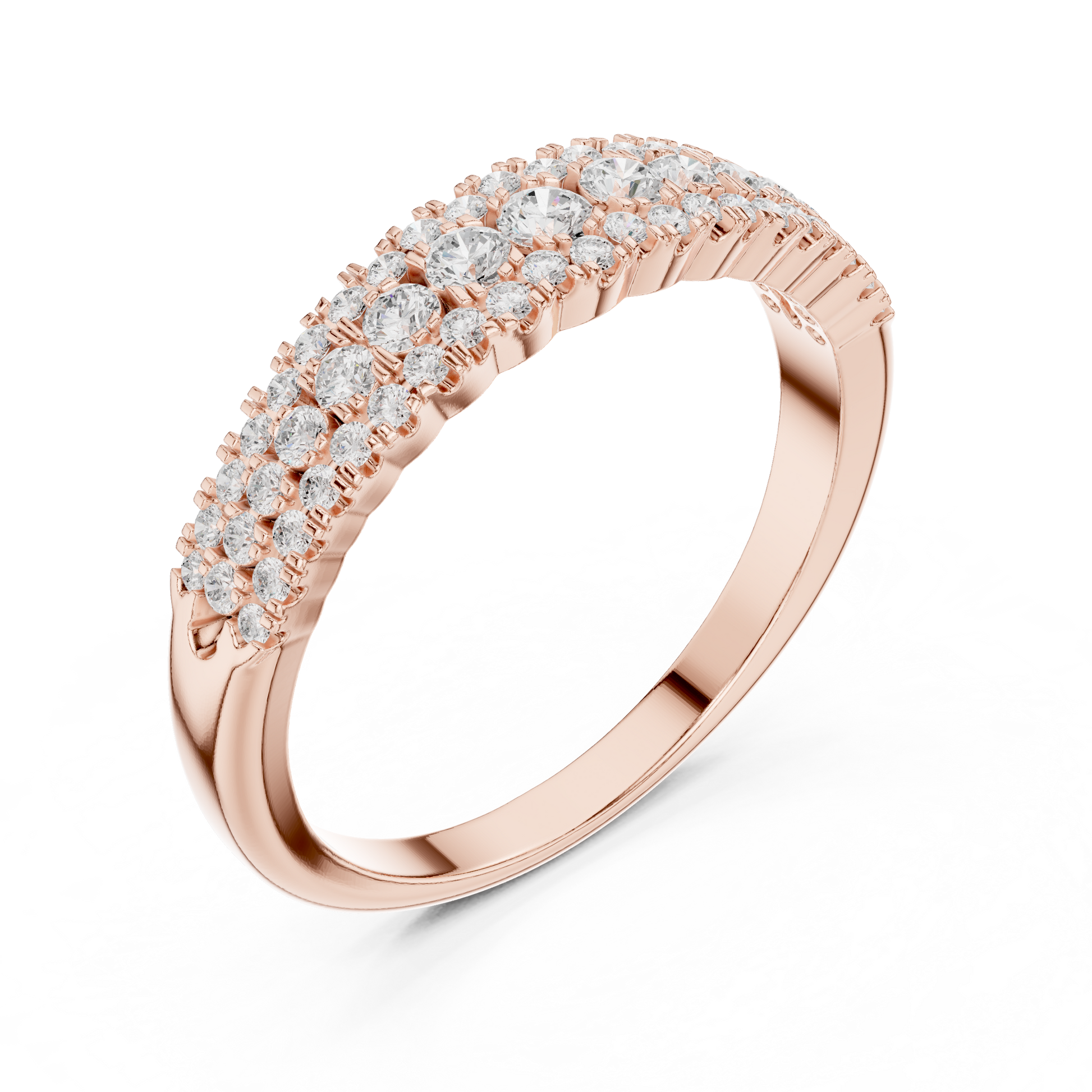 Round Halo Lab Grown Diamond Ring