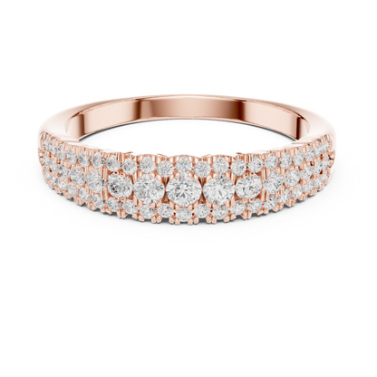 Round Halo Lab Grown Diamond Ring