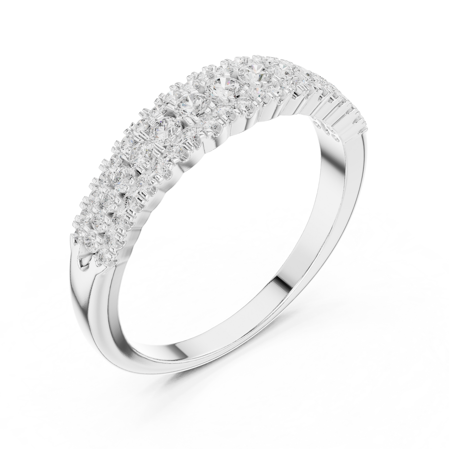 Round Halo Lab Grown Diamond Ring