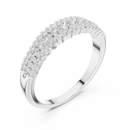 Round Halo Lab Grown Diamond Ring