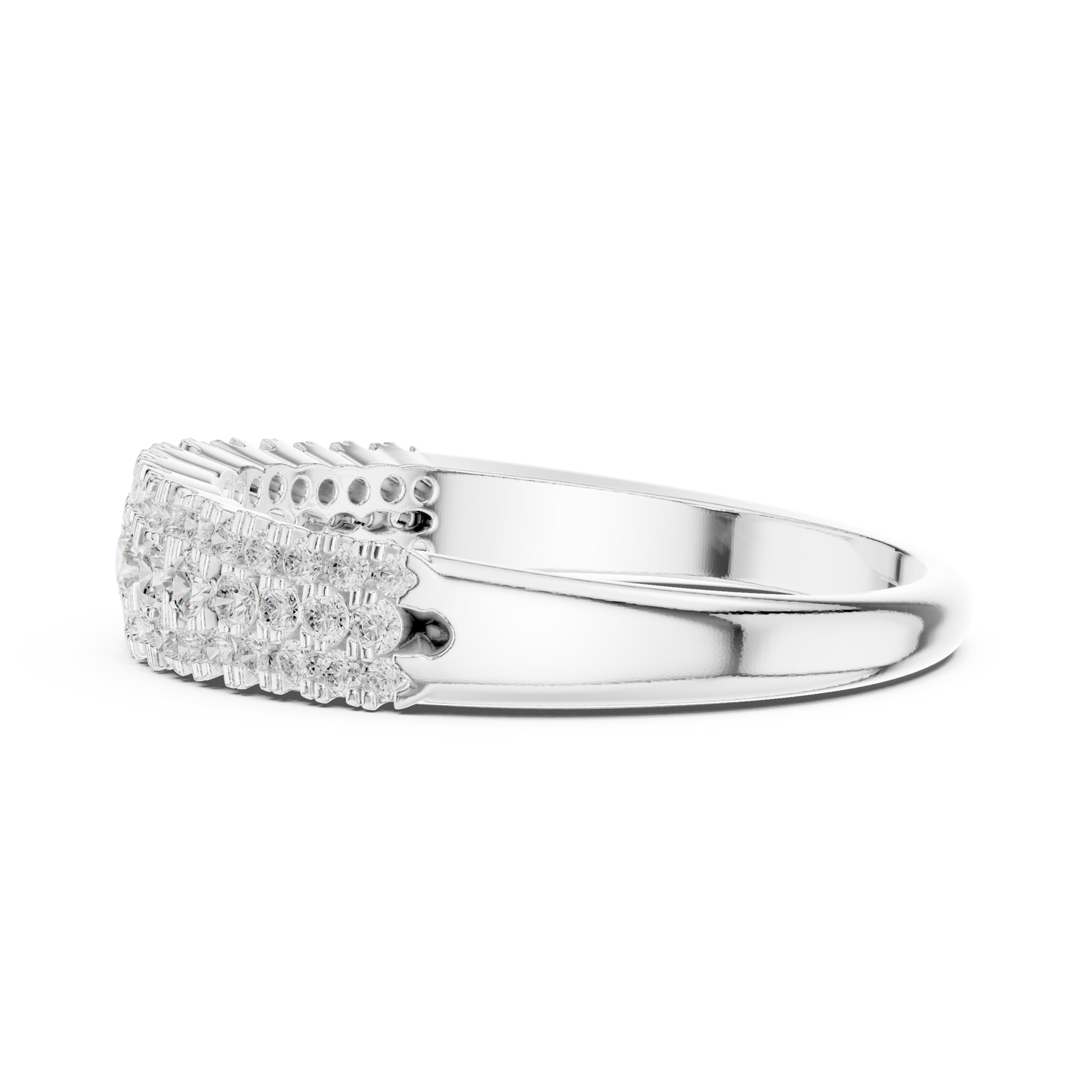 Round Halo Lab Grown Diamond Ring