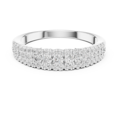 Round Halo Lab Grown Diamond Ring