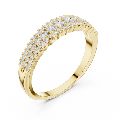 Round Halo Lab Grown Diamond Ring
