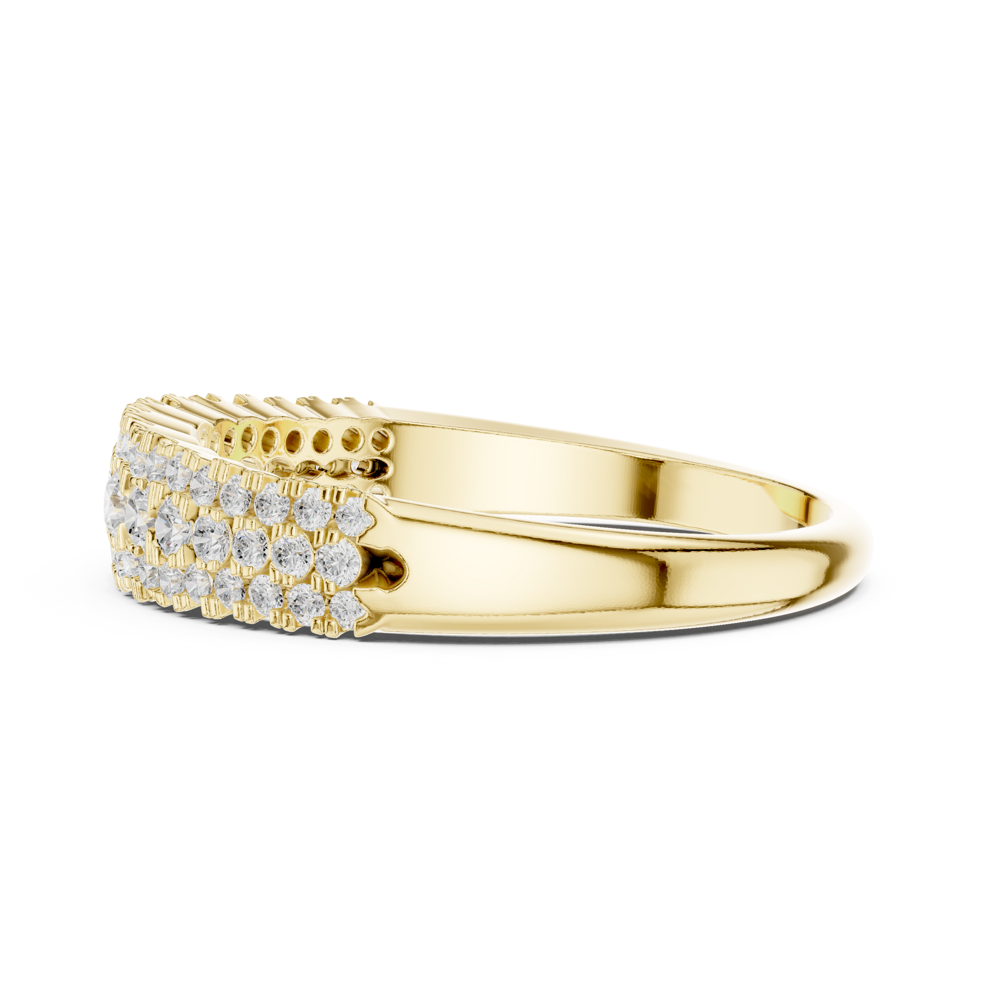 Round Halo Lab Grown Diamond Ring