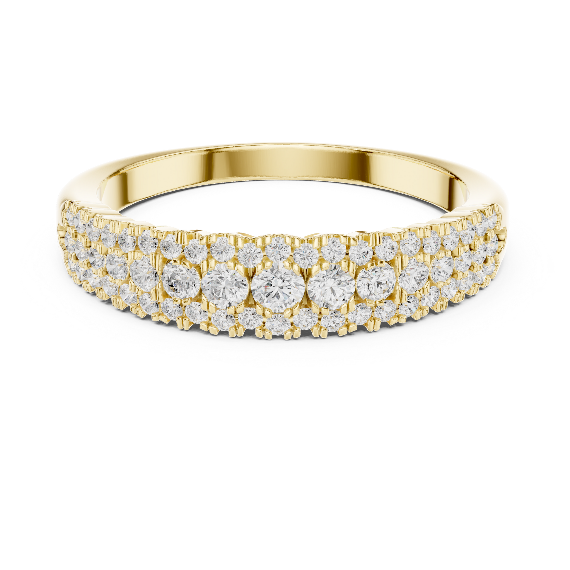 Round Halo Lab Grown Diamond Ring