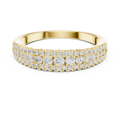 Round Halo Lab Grown Diamond Ring