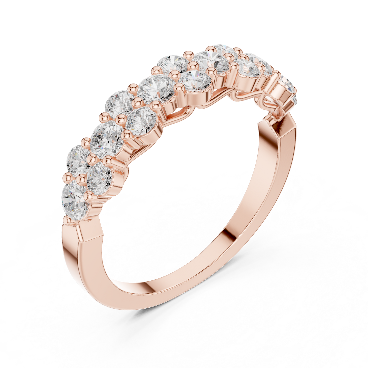 Round Halo Lab Grown Diamond Ring