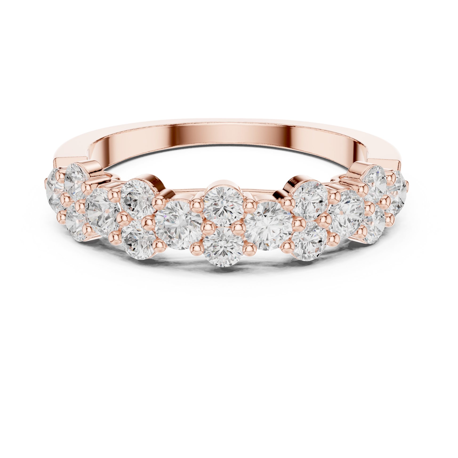 Round Halo Lab Grown Diamond Ring