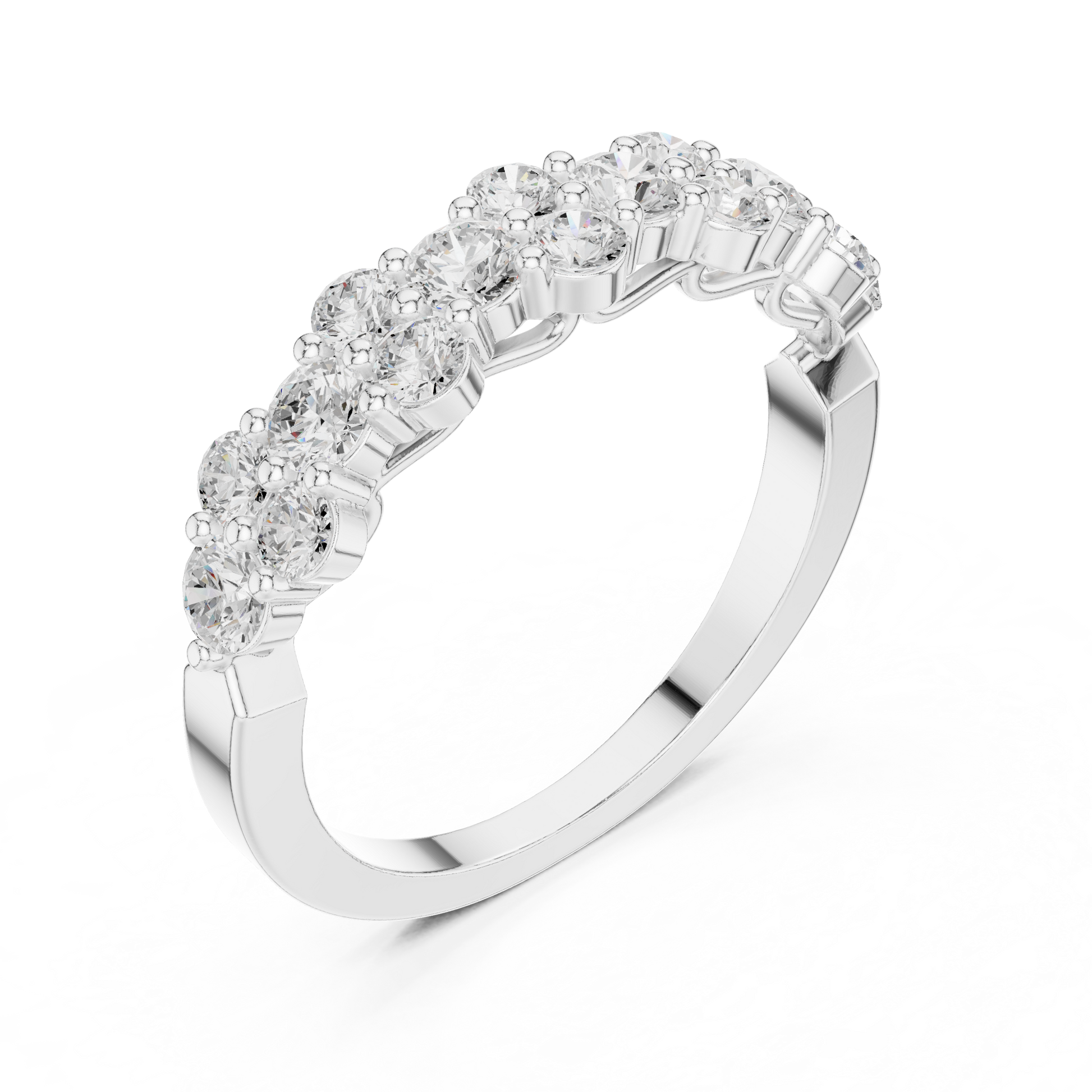 Round Halo Lab Grown Diamond Ring