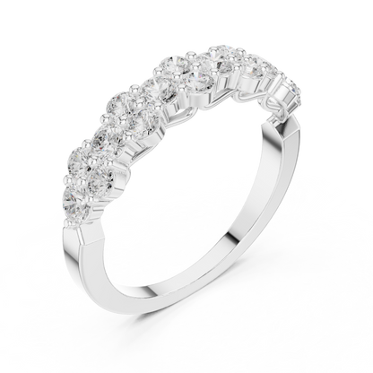 Round Halo Lab Grown Diamond Ring