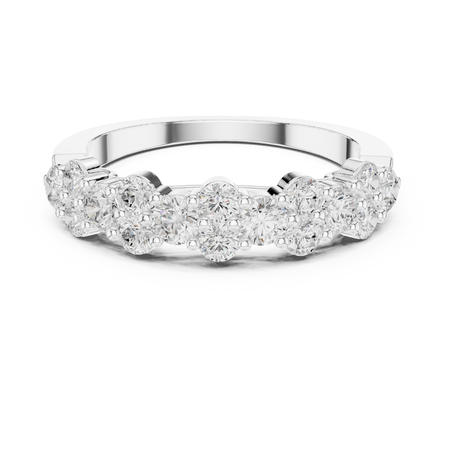 Round Halo Lab Grown Diamond Ring
