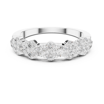Round Halo Lab Grown Diamond Ring