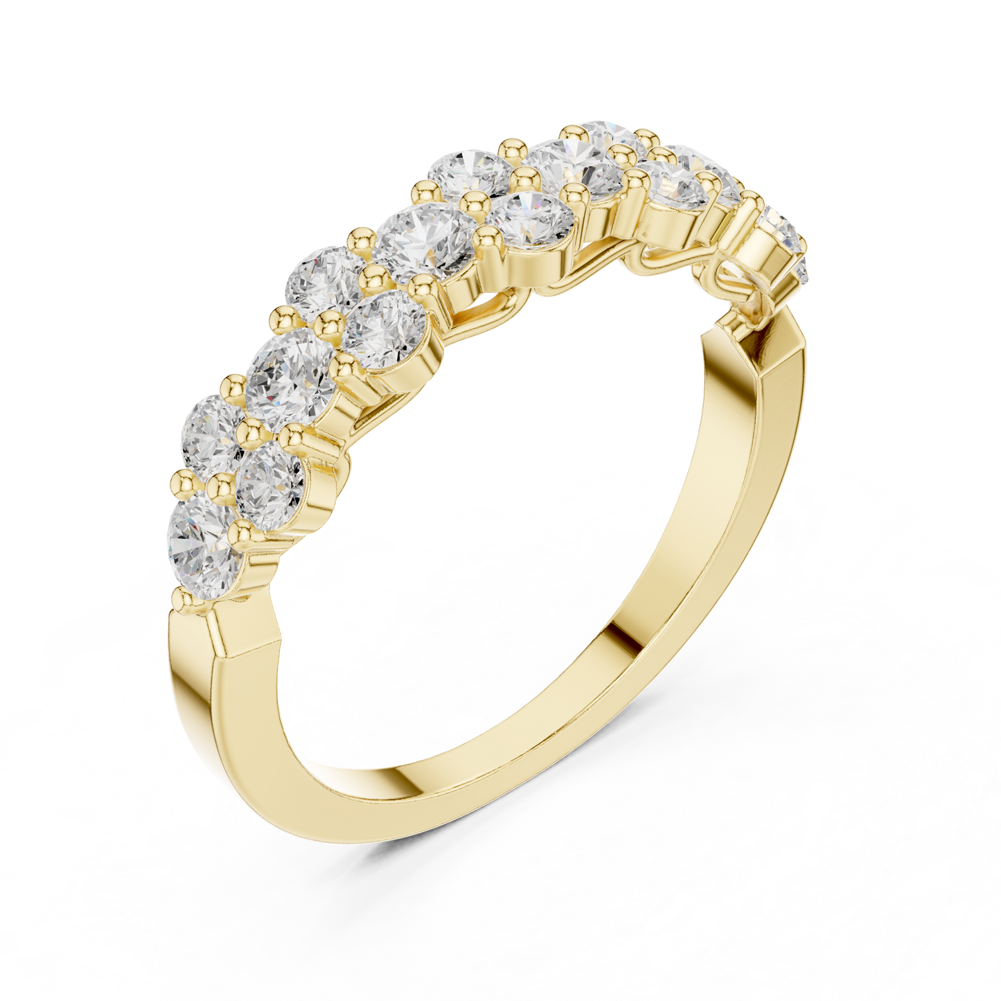 Round Halo Lab Grown Diamond Ring