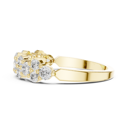 Round Halo Lab Grown Diamond Ring