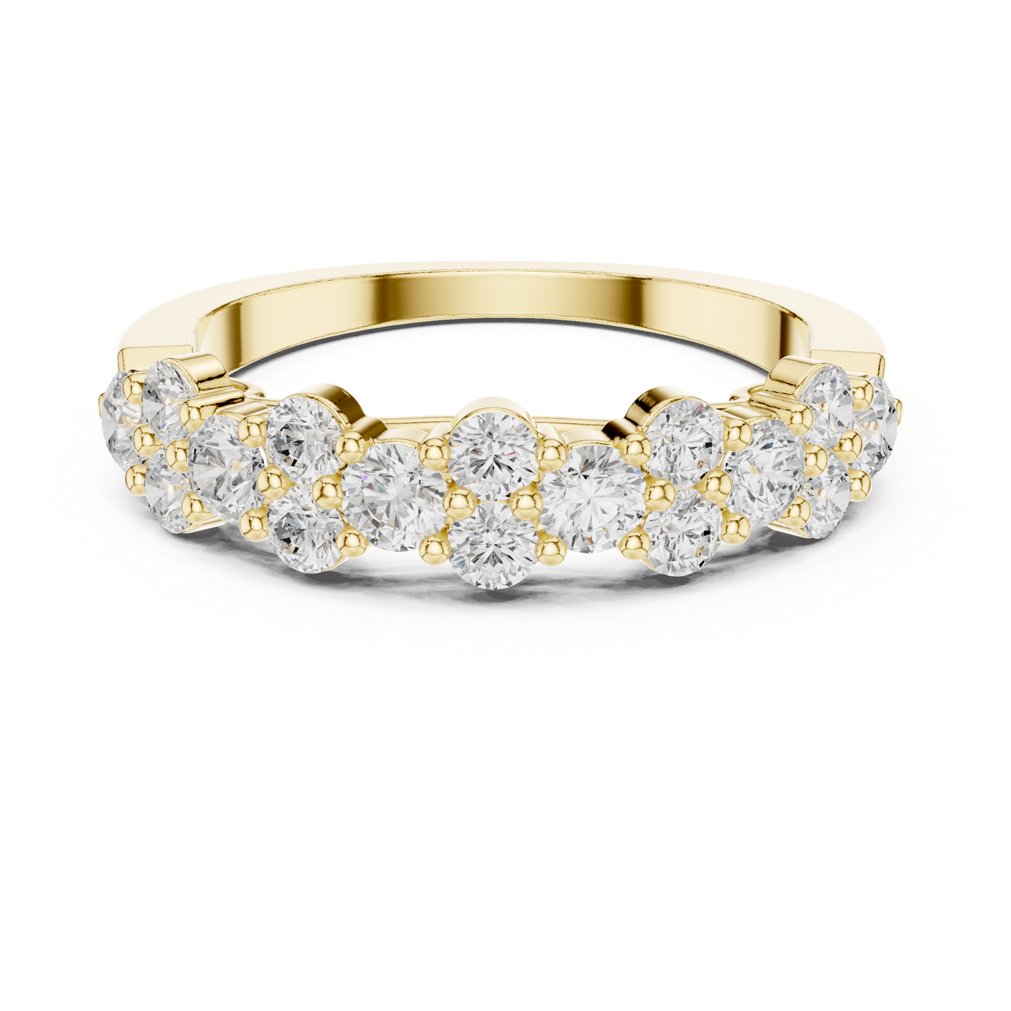 Round Halo Lab Grown Diamond Ring