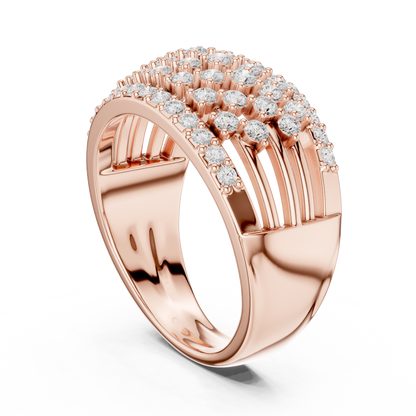 Round Halo Lab Grown Diamond Ring