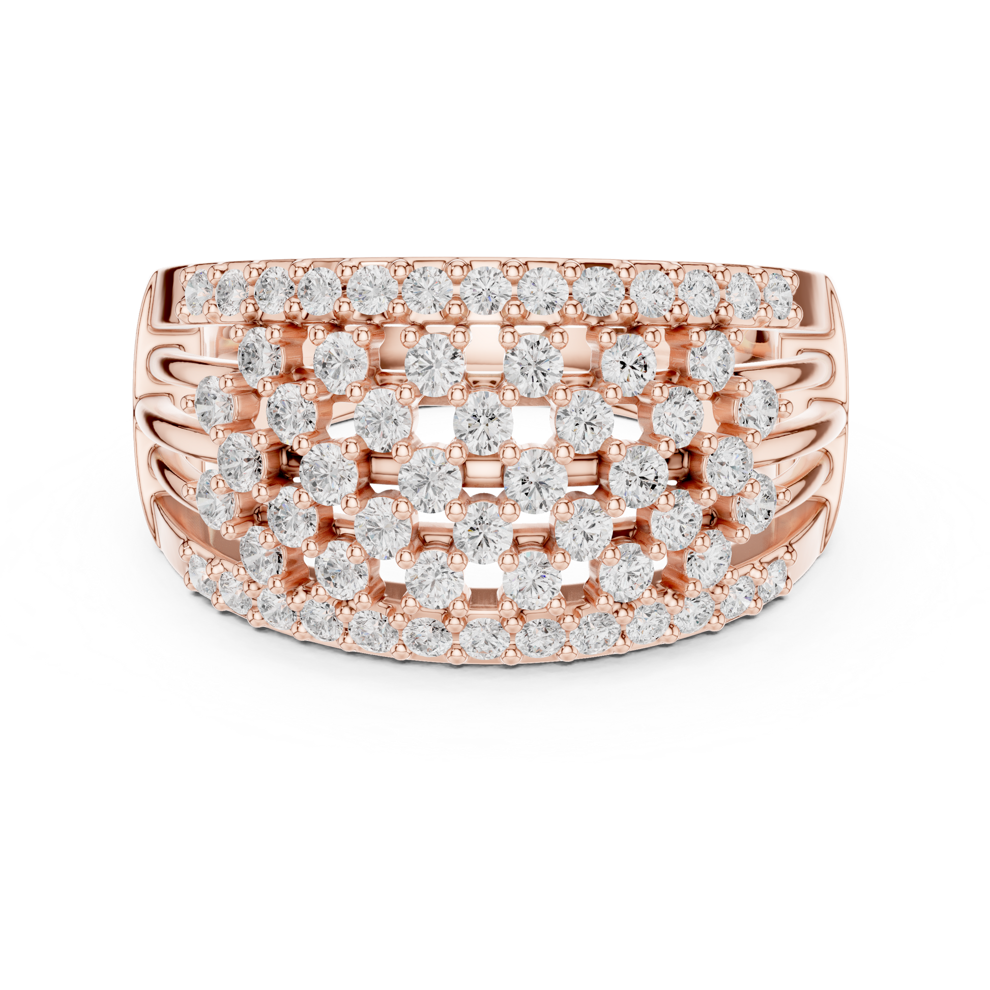 Round Halo Lab Grown Diamond Ring