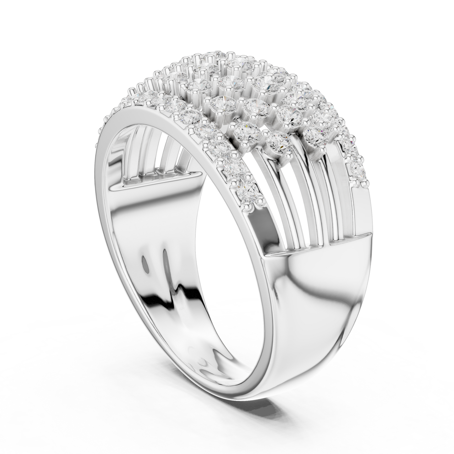 Round Halo Lab Grown Diamond Ring
