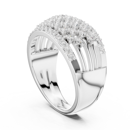 Round Halo Lab Grown Diamond Ring
