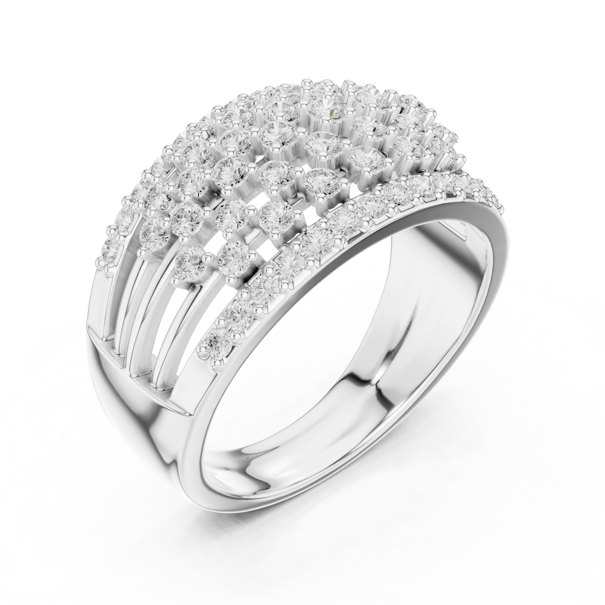 Round Halo Lab Grown Diamond Ring