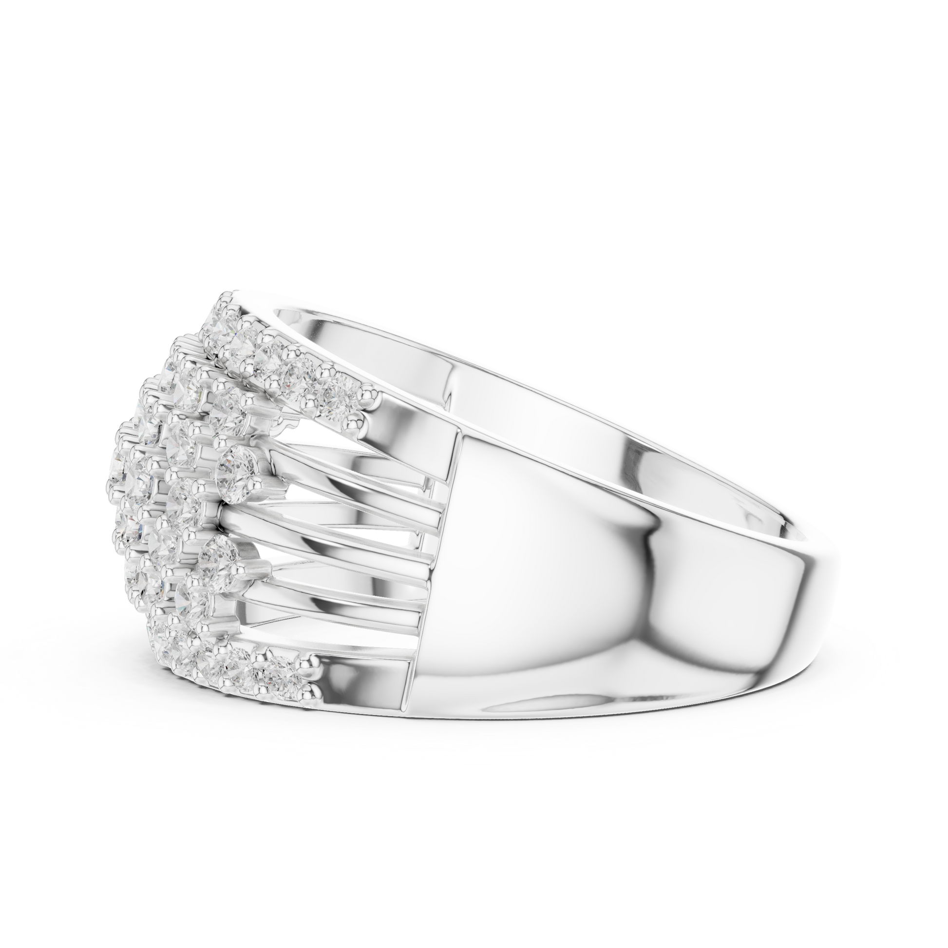 Round Halo Lab Grown Diamond Ring