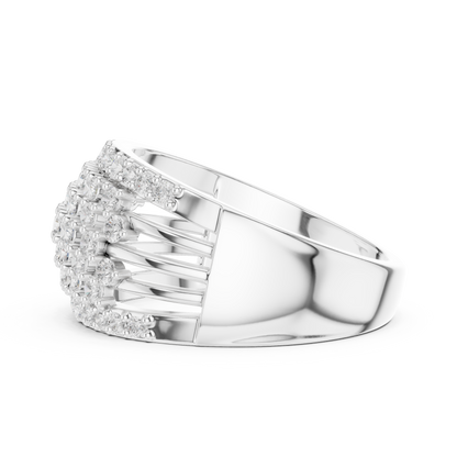Round Halo Lab Grown Diamond Ring