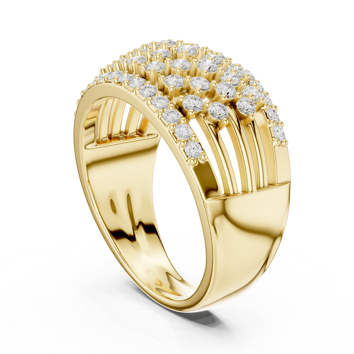 Round Halo Lab Grown Diamond Ring
