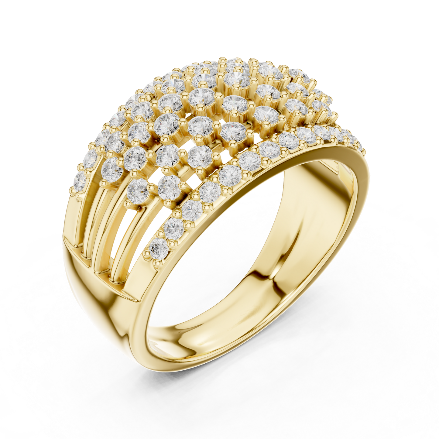 Round Halo Lab Grown Diamond Ring