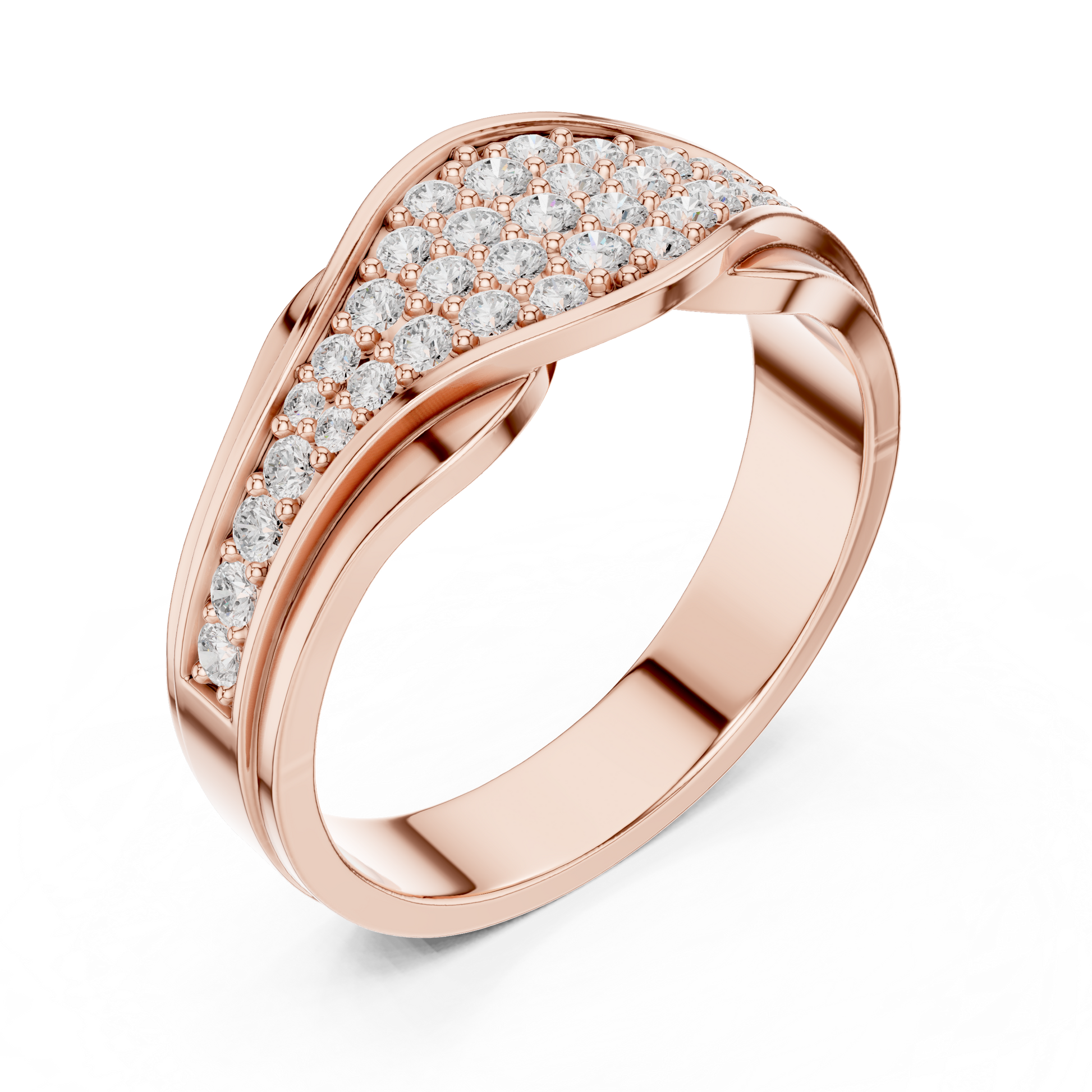 Round Halo Lab Grown Diamond Ring