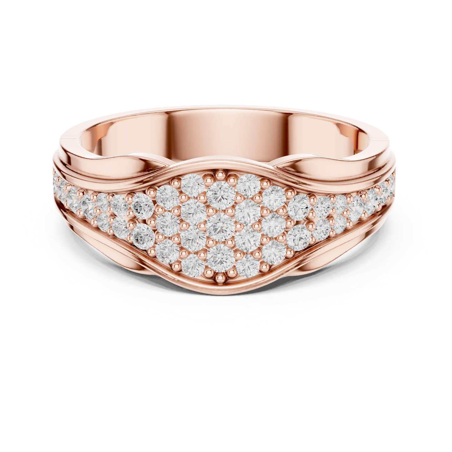 Round Halo Lab Grown Diamond Ring