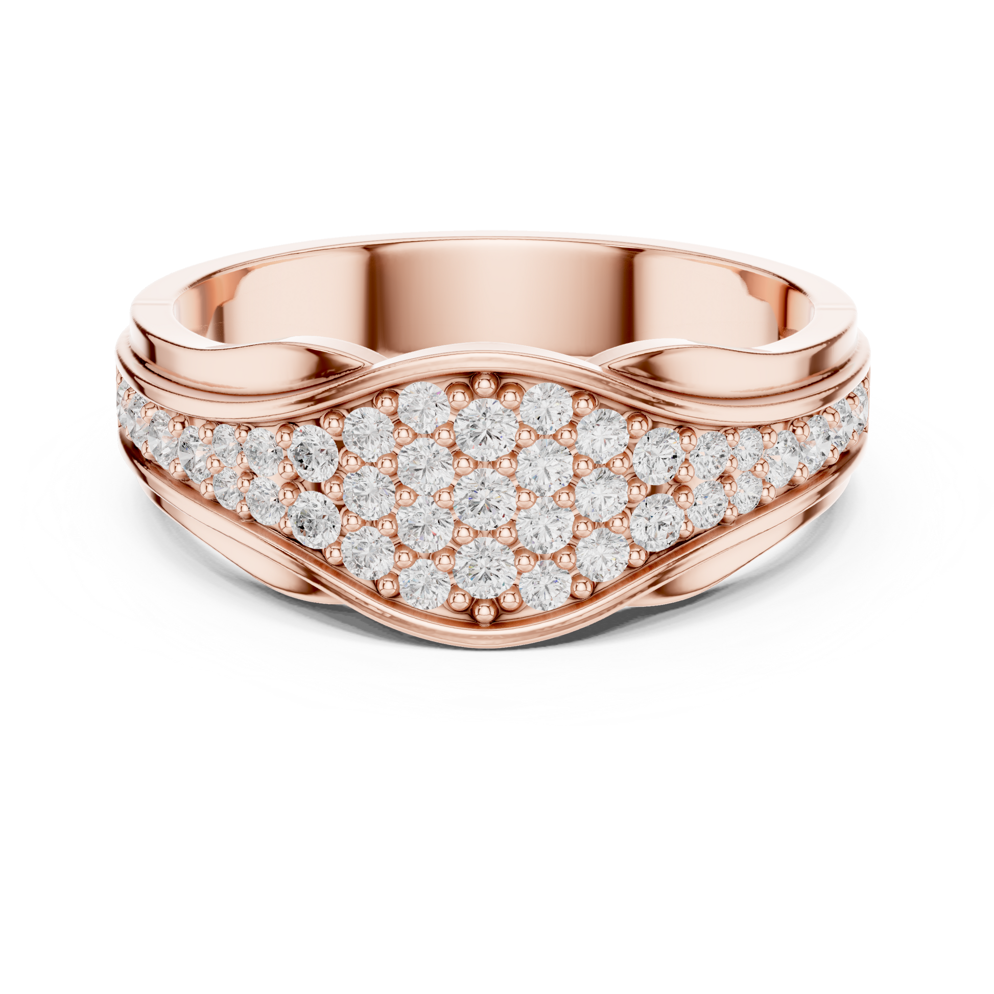 Round Halo Lab Grown Diamond Ring