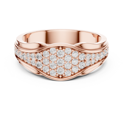 Round Halo Lab Grown Diamond Ring