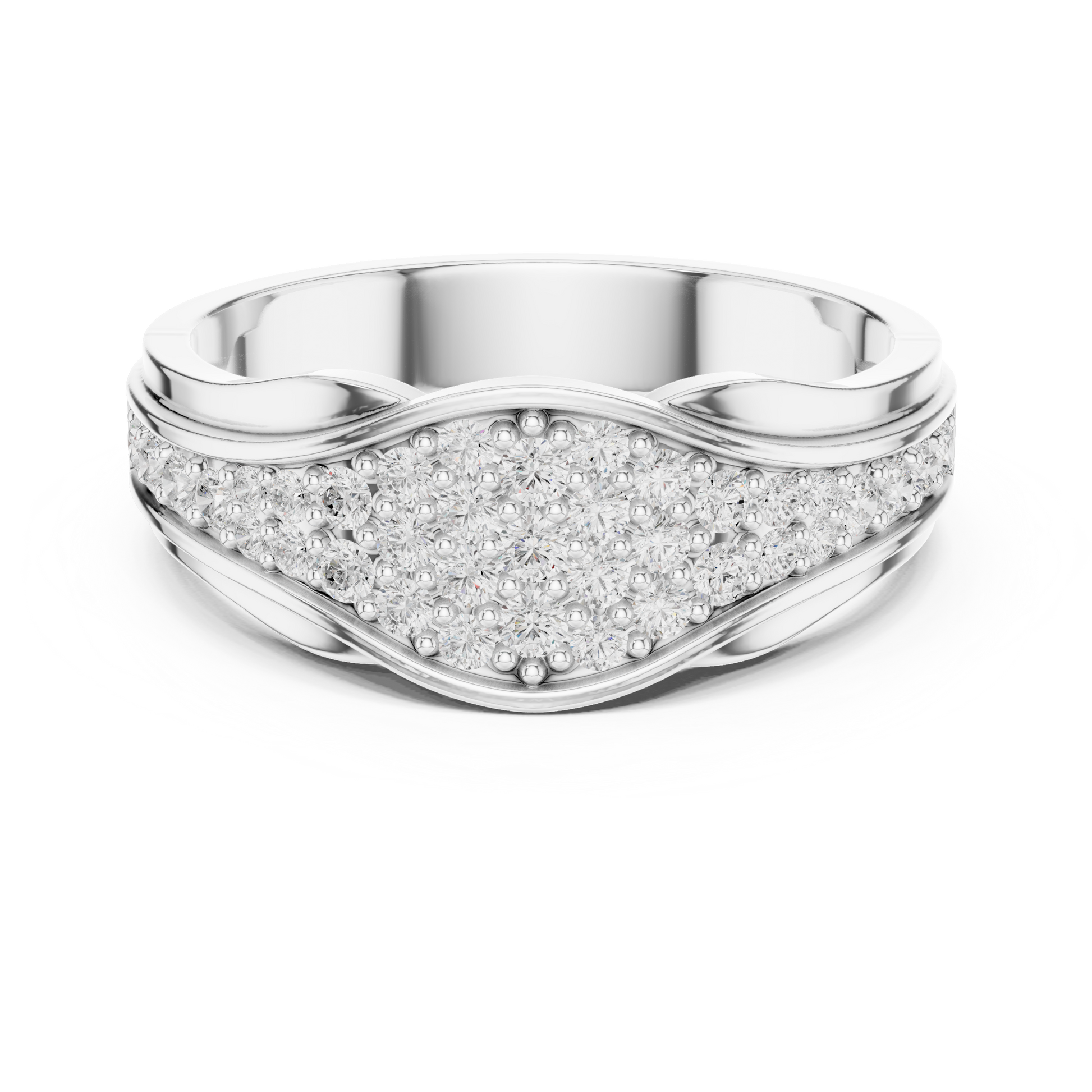 Round Halo Lab Grown Diamond Ring