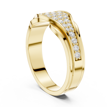 Round Halo Lab Grown Diamond Ring