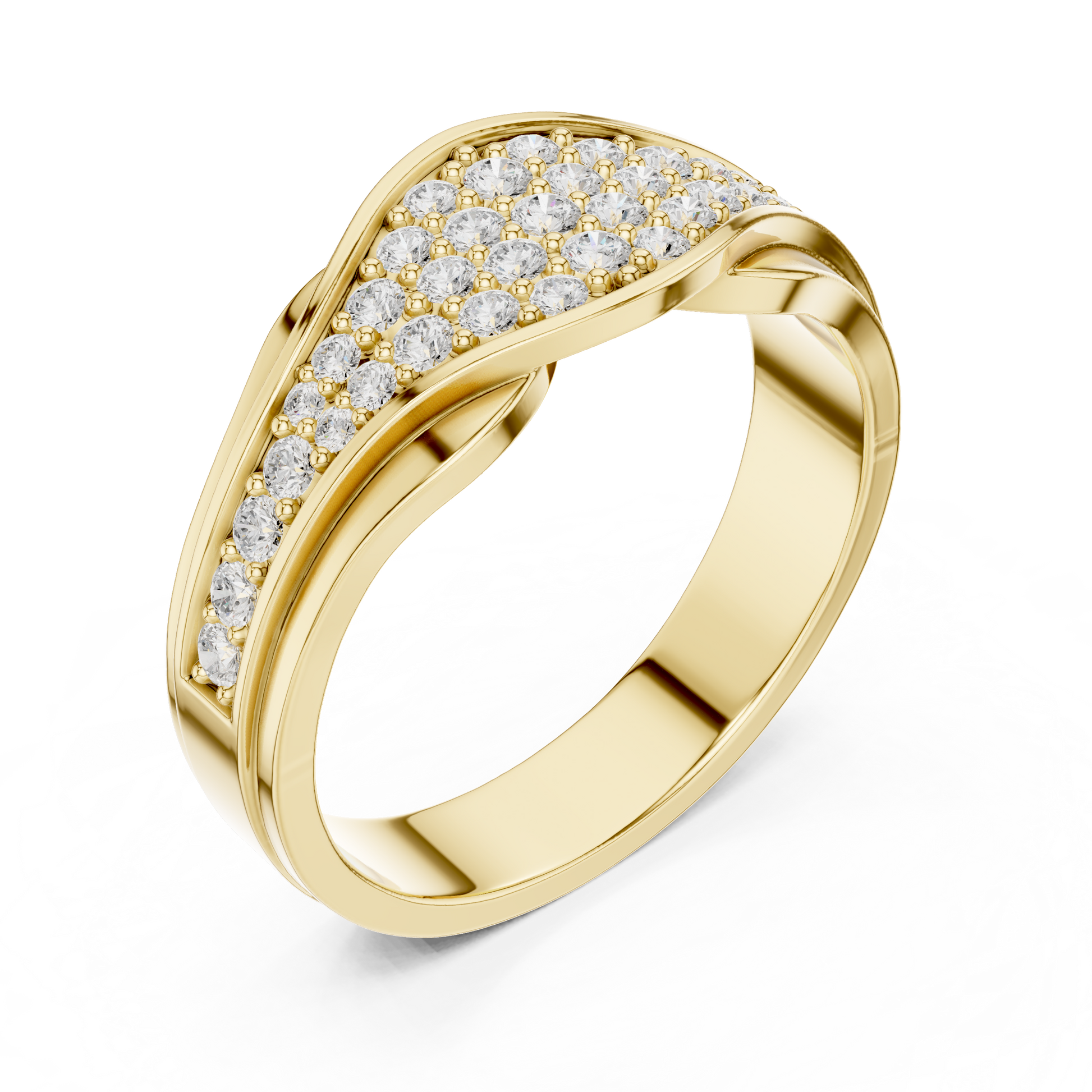 Round Halo Lab Grown Diamond Ring