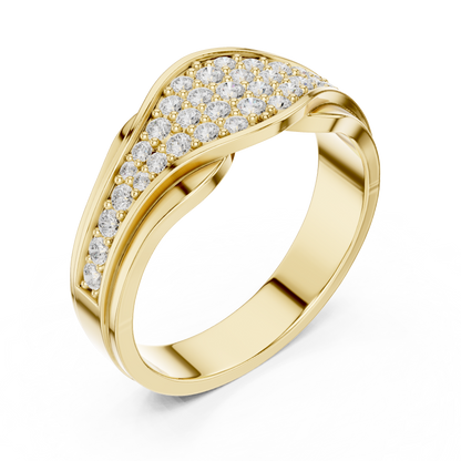 Round Halo Lab Grown Diamond Ring
