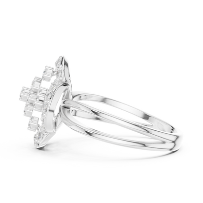 Round Halo Lab Grown Diamond Ring