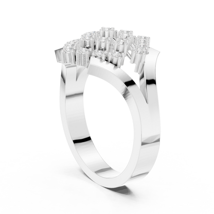 Round Halo Lab Grown Diamond Ring