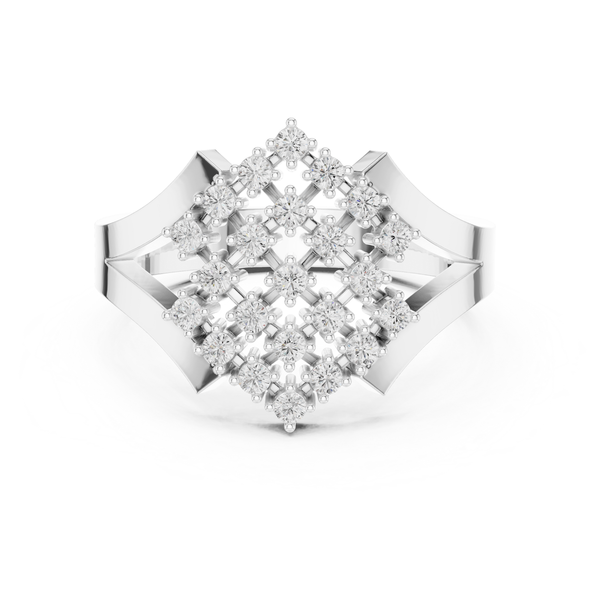 Round Halo Lab Grown Diamond Ring