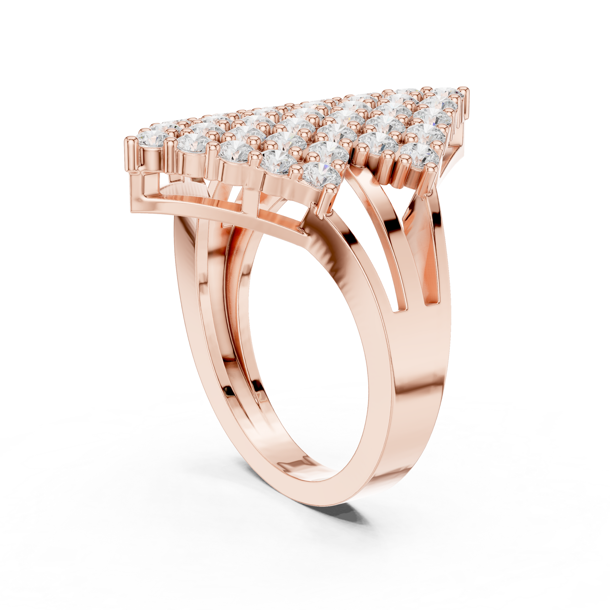Round Halo Lab Grown Diamond Ring